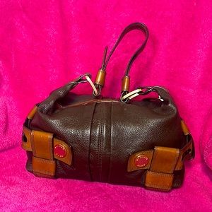 Michael Kors original vintage brown boho shoulder bag